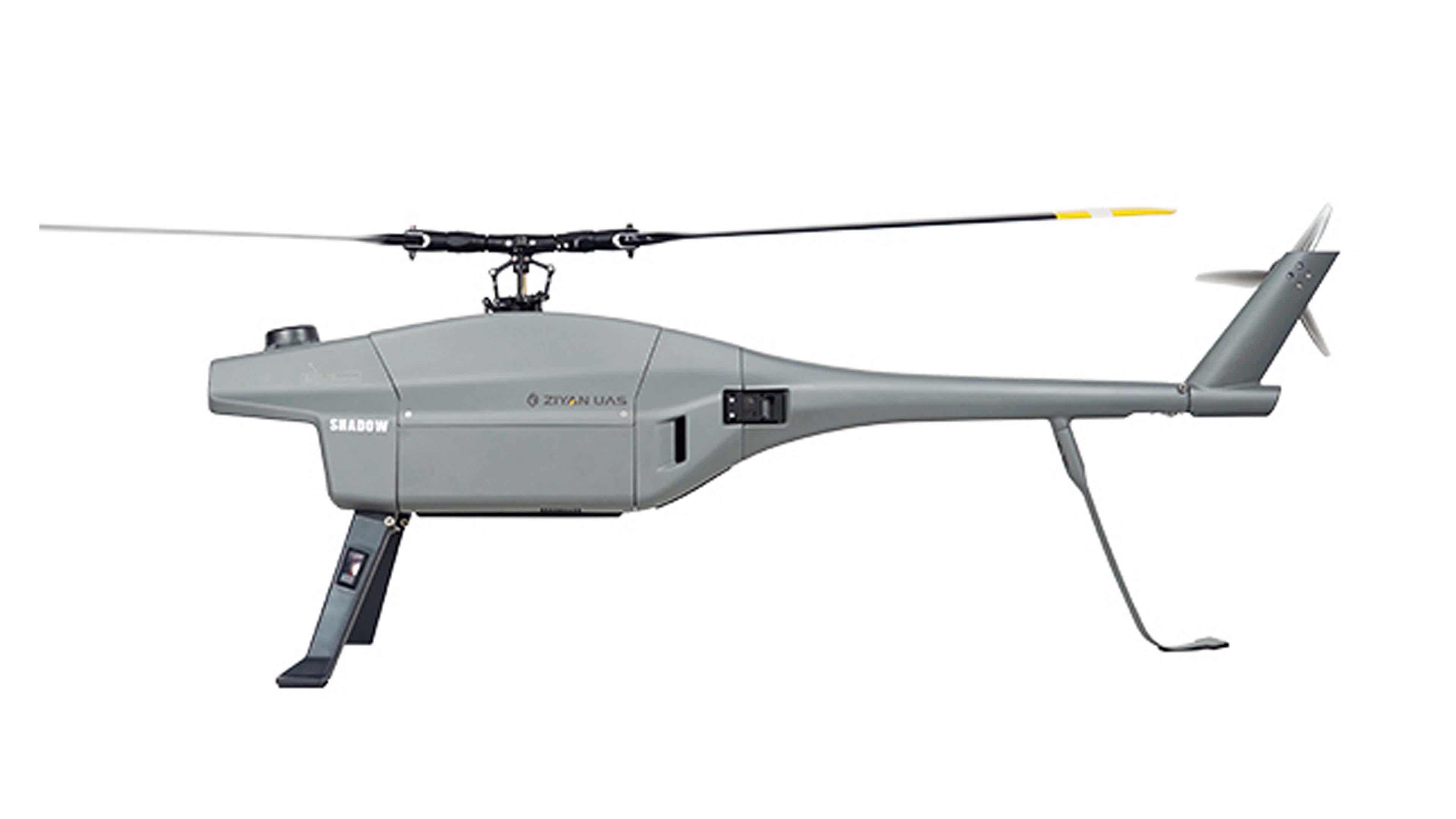 长航时巡查无人直升机